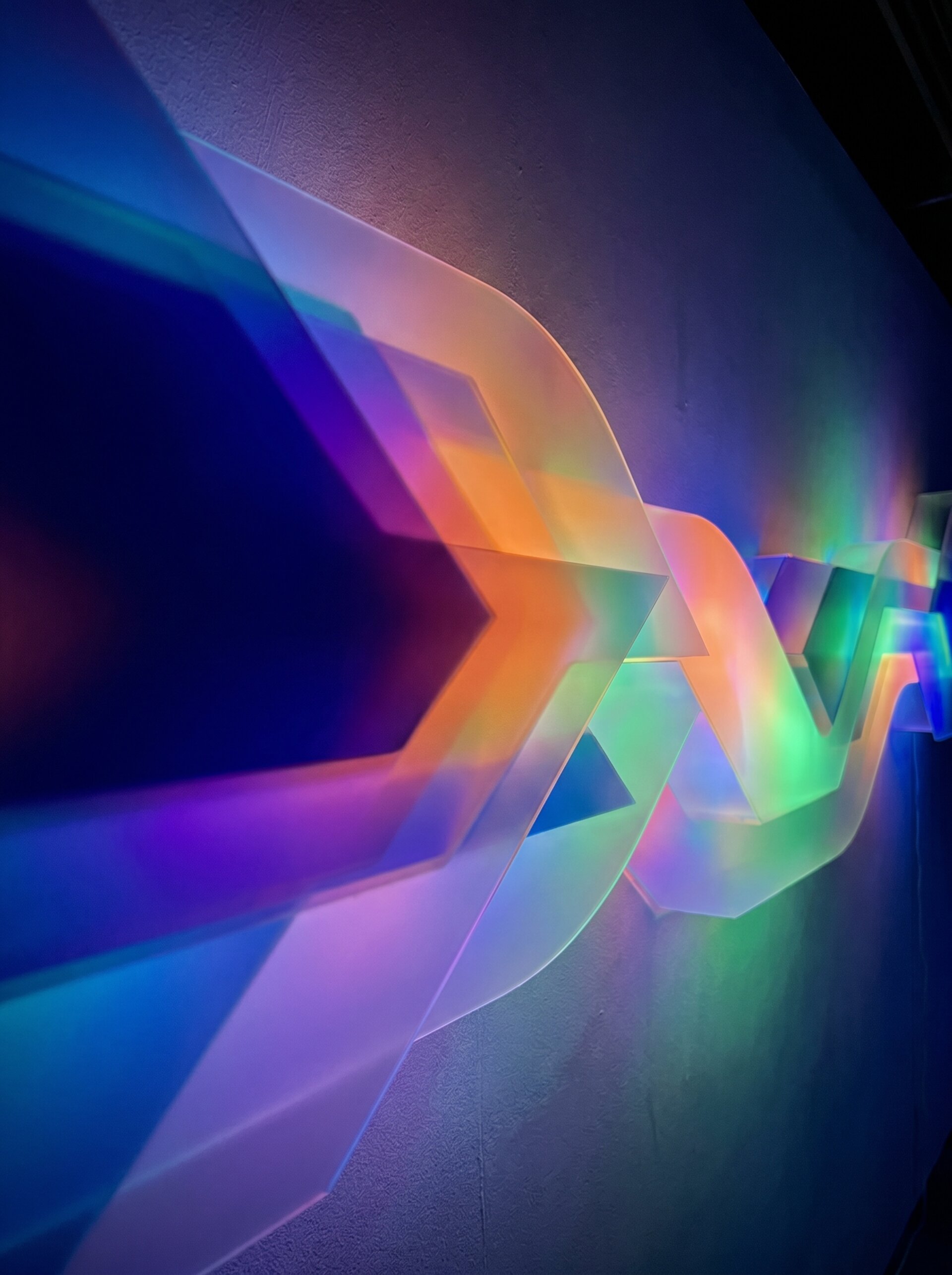 Creative neon light art